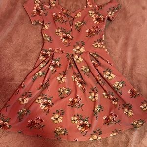 Floral mini dress